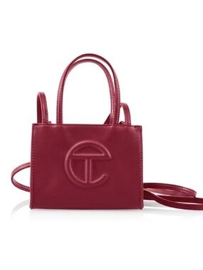 Small TELFAR Bag in Oxblood